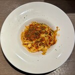トラットリア チェーロ - ・A手打ちパスタ [オリーブとケッパーのチリトマトソース]