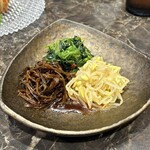 焼肉たまき - ナムル盛り合わせ