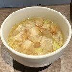 トラットリア チェーロ - ・スープ（野菜たっぷりミネストローネ）