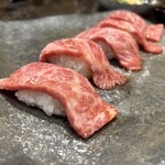 焼肉たまき - 大トロ寿司
