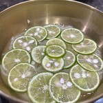 焼肉たまき - スダチたっぷりのスダチ冷麺