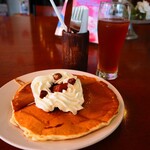 花きゃべつ - パンケーキとドリンクのセット