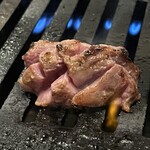 焼肉食道 大勝 - タン下の切れ込みが◎