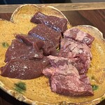 焼肉食道 大勝 - 第二弾‼️  レバーとタン下　お代わり〜。笑