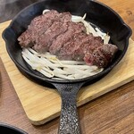 1ポンドのステーキハンバーグ タケル - ハラミステーキ