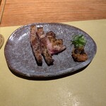 酒麹 びしを - 米沢豚の炭焼き