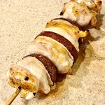 焼鳥 せきね - 名古屋コーチンですからムネ肉だけで十分すぎるほど美味しいんですけどさらに美味しい
