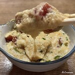 外呑・立呑・座呑処 新橋へそ - 赤身の本鮪がたっぷり入ってました