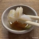 外呑・立呑・座呑処 新橋へそ - 活蛸を胡麻油とともに