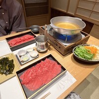 神戸牛 しゃぶしゃぶ おもき 離れ 銀座店 - 