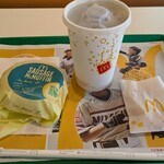 マクドナルド - ドリンク写真:ソーセージマフィンセット
