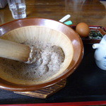 山ろく庵 - 粗く自然薯