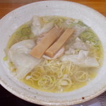 中華そば 弥太郎 - 弥太郎　塩ワンタン麺　700円　2014年3月
