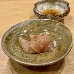 焼鳥 谷口 - むね肉の刺身