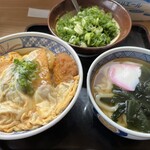 どんどん - かつ丼セット　¥850