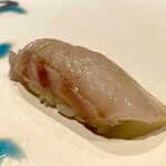 鮨 清松 - 鯛の昆布締め