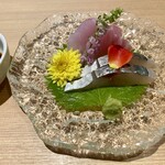 鮨 清松 - お造り2種