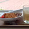 ミュージアムカフェ - 記念館プレミアムカツカレーとジンジャーエール