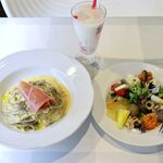 パスタ・エ・カフェ・シオサイ - 20240725ローマ風カルボナーラＢセット