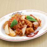 中華食堂　喜来家 - 甘酢の酢豚