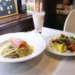 パスタ・エ・カフェ・シオサイ - 20240725ローマ風カルボナーラＢセット