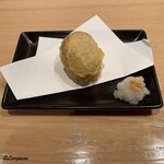 すし酒場すさび湯 - 半熟煮卵の天ぷら