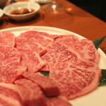 焼肉芝浦 - 鳥取和牛オレイン５５のリブロース