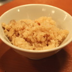 Yakiniku Shibaura - 筍とキノコの炊込みご飯