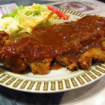 神戸ビーフ館 グリルなかがわ - ビフカツセット　1020円