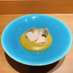 鮨 一 - 肝のソースが絶品！