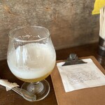 スパイス・ツリー - ヨロッコビール　我慢できず一気に飲んじまった笑　今週はPeninsula Saison クセなしドライで爽やか