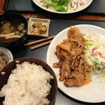 東北福祉大学　学食ふるさと - スタミナ焼肉定食