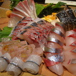 味あら井 - セキアジ　関サバ　サヨリ