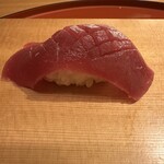 味工房 うえ川 - マグロにぎり