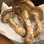 味工房 うえ川 - 今回の松茸