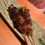 味工房 うえ川 - 鰻の肝焼き