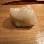 味工房 うえ川 - 帆立にぎり