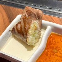焼肉ぽんが 江ノ島 - たたみネギタン塩