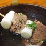 調布牛タンいろ葉 - 牛出汁入りおでんから牛タンねぎま329円