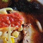 ラーメンたつた - 辛み、チャーシュー