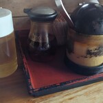 ラーメンたつた - 卓上