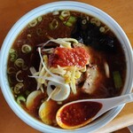 ラーメンたつた - 上から