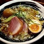 俺の中華たなか家 - 山形の冷しラーメン+Bonus味玉着丼＼(^o^)／