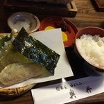 奥丹 - 精進天ぷらとご飯