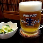 俺の中華たなか家 - 先着☆は「サントリートリプル生ビール中ジョッキ」♬サービスおつまみは柚子入り浅漬け♭