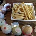 窯右衛門 - カルボナーラとすみっコ達。