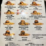 HYOE'S BURGERS + FRIES - メニュー