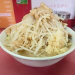 ラーメン二郎 小岩店 - 小ラーメン（ヤサイ。ニンニク、アブラ）