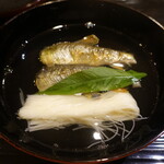 富小路 やま岸 - 嵐山の鮎素麺