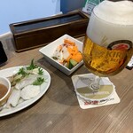 キリンシティプラス 有明ガーデン店 - キリンブラウンマイスター　ピクルス　鱧の湯引きスモール